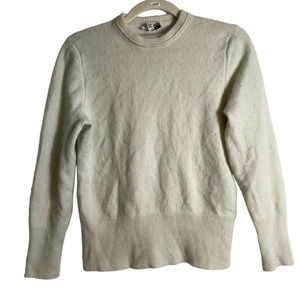 Equipment Cream Crew Neck Sweater